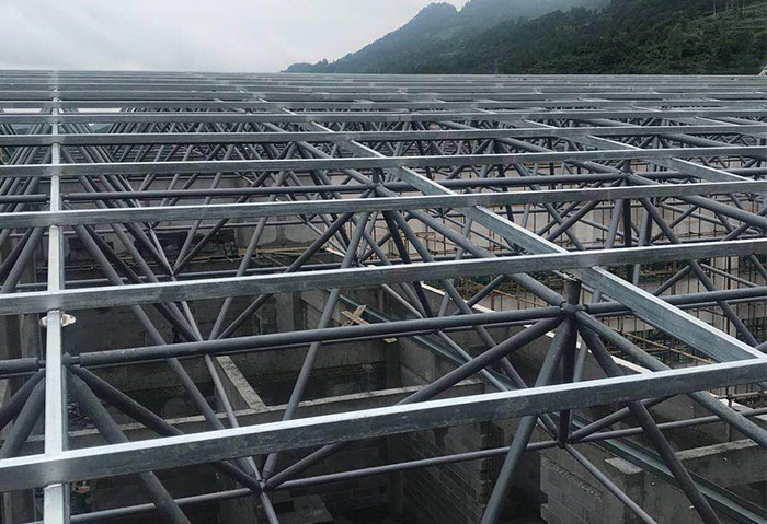 麻城学校艺体楼网架
